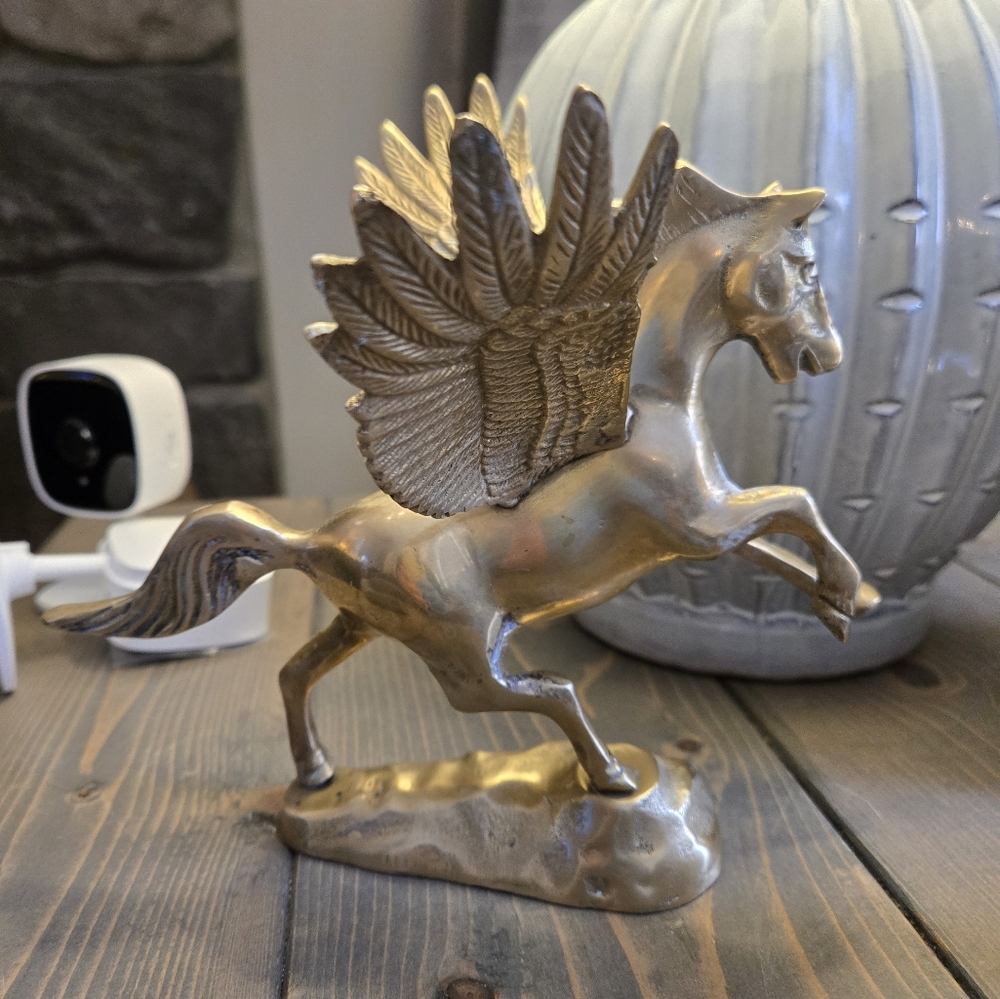 Vintage Brass Pegasus 🐎🪽